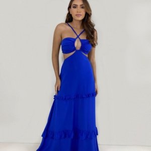 Vestido Michelle - Azul Royal - Image 1