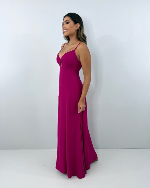Vestido Eliana - Cereja