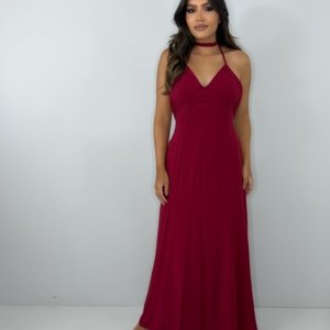 Vestido Victória - Marsala - Image 1