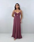 Vestido Eliana – Marrom