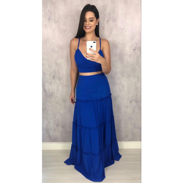Conjunto Gabriela - Azul Royal