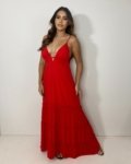 Vestido Raquel – Vermelho
