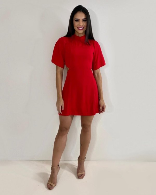 Vestido Tânia - Vermelho