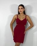 Vestido Leslie – Marsala