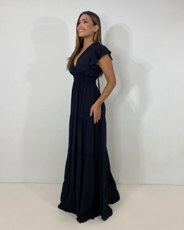 Vestido Laís Longo - Preto
