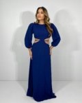 Vestido Giza – Azul Marinho