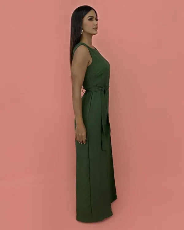 Macacão Celina - Verde Militar