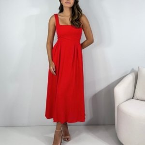 Vestido Samanta - Vermelho - Image 1