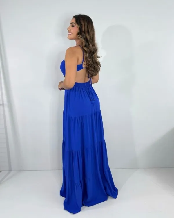 Vestido Ayla - Azul Royal