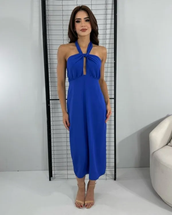 Vestido Sarah - Azul Royal