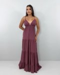 Vestido Sophia – Marrom