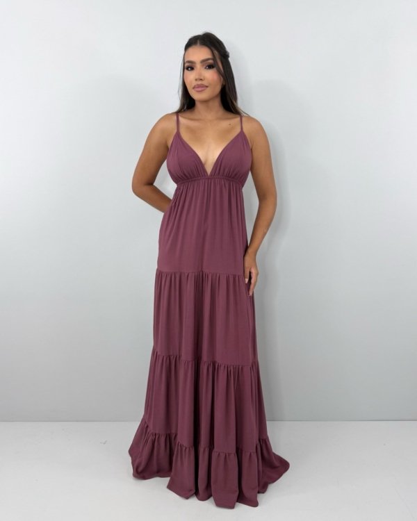 Vestido Sophia - Marrom