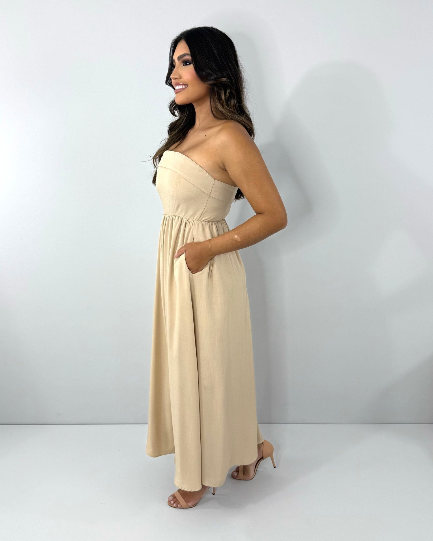 Vestido Perla - Nude - Image 3
