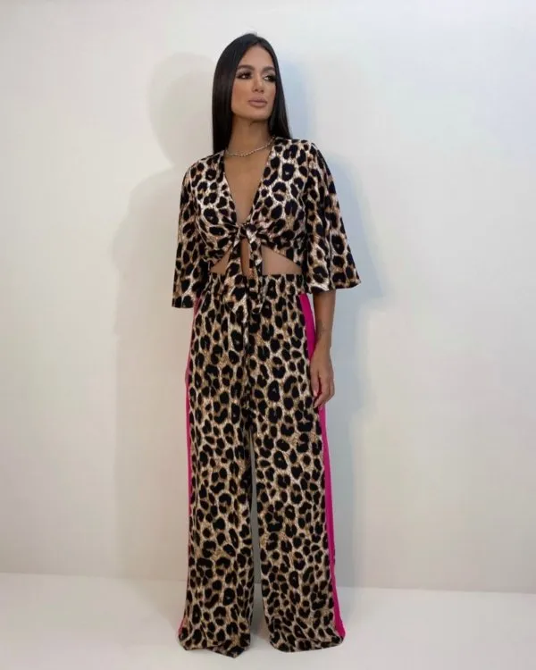 Cropped Maria - Animal Print