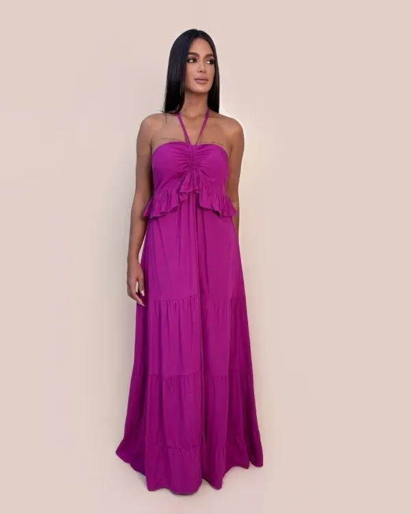 Vestido Marcy - Fúcsia