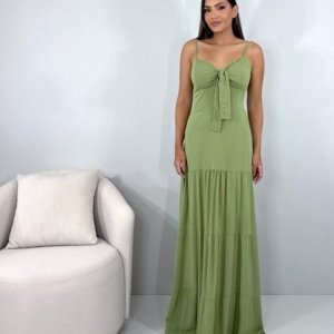 Vestido Camila - Folhagem - Image 6