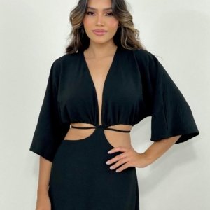 Vestido Cibele - Preto - Image 5