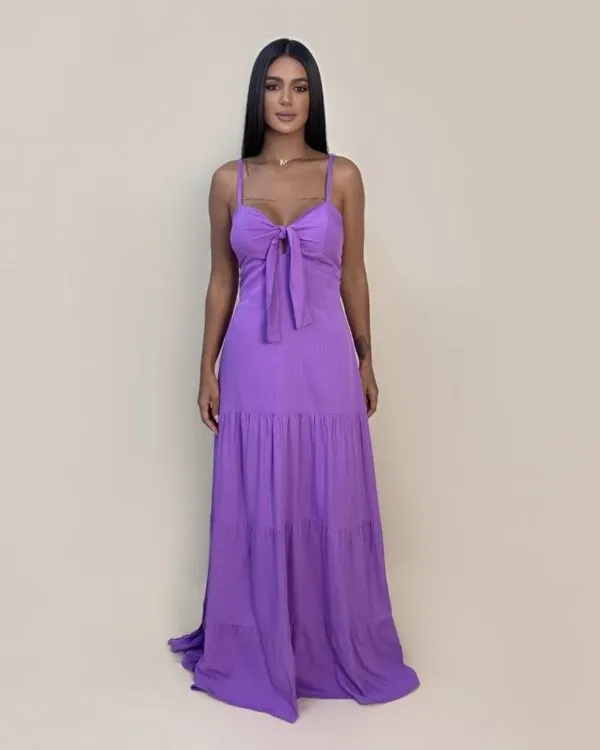 Vestido Camila - Lilás