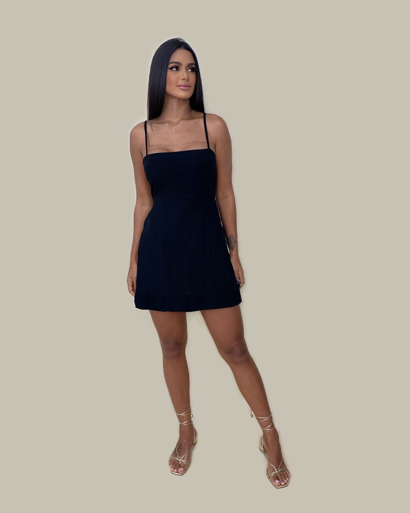 Vestido Estela - Preto - Image 2