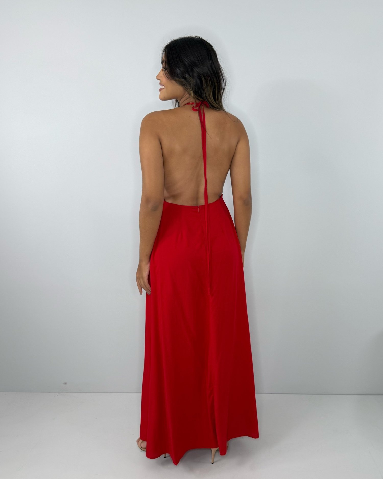 Vestido Victória - Vermelho - Image 3