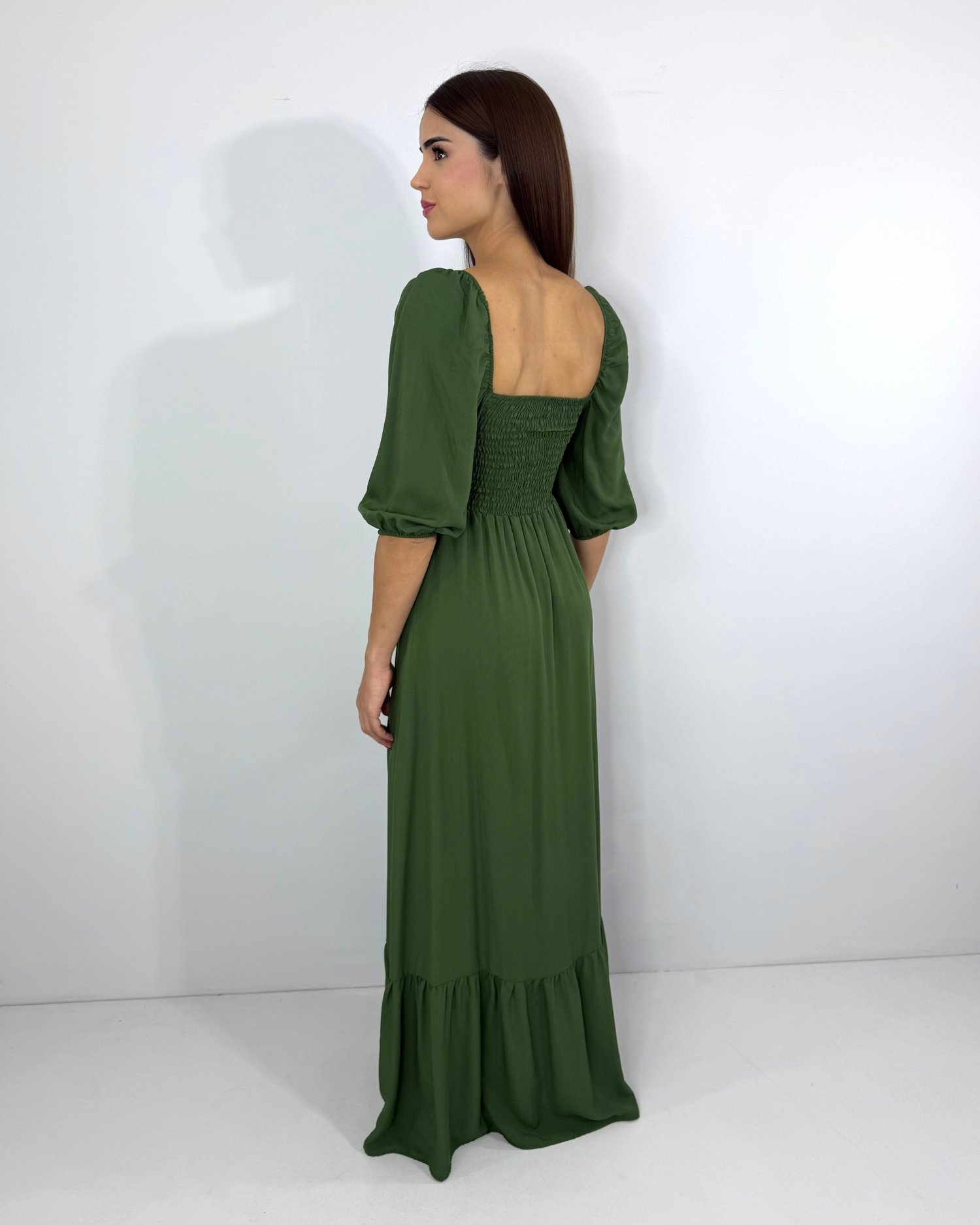 Vestido Tauane - Verde Militar - Image 4