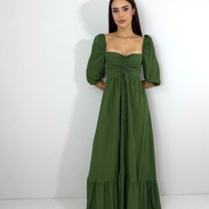 Vestido Tauane - Verde Militar - Image 2