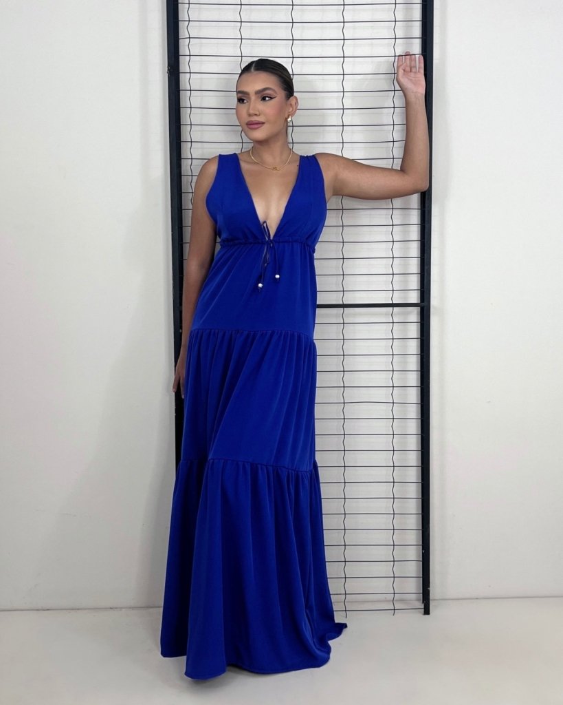 Vestido Ramona - Azul Royal