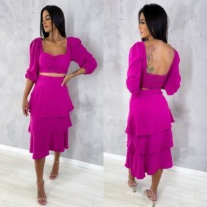 Conjunto Olga - Fúcsia - Image 3