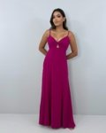 Vestido Eliana – Cereja