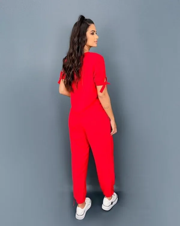 Conjunto Ingrid - Vermelho