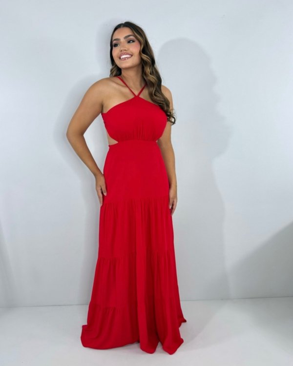 Vestido Ayla - Vermelho