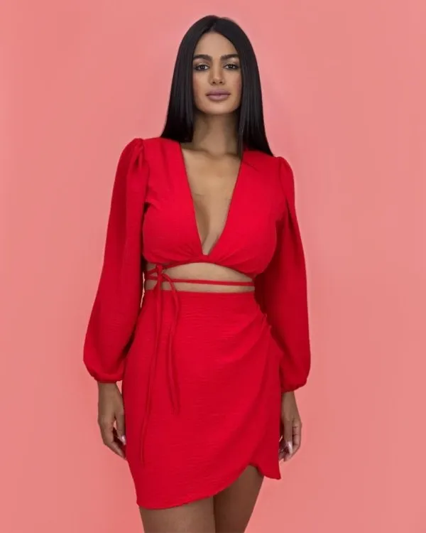 Saia Simone - Vermelho