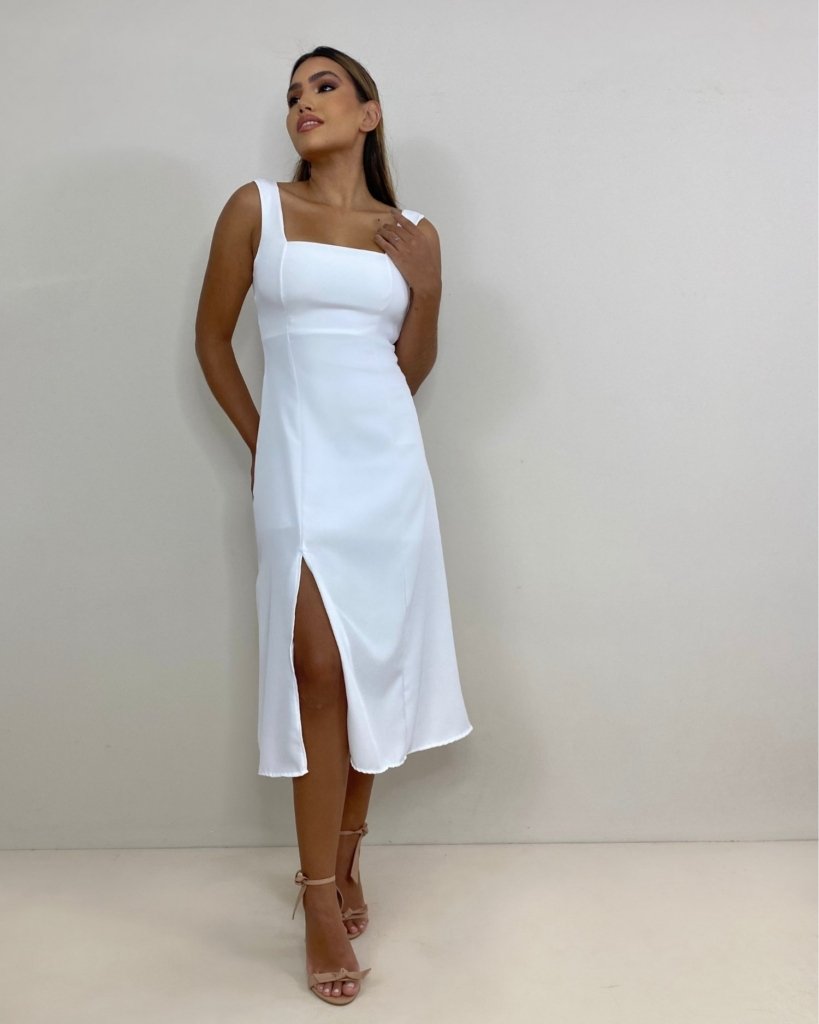 Vestido Roberta - Branco