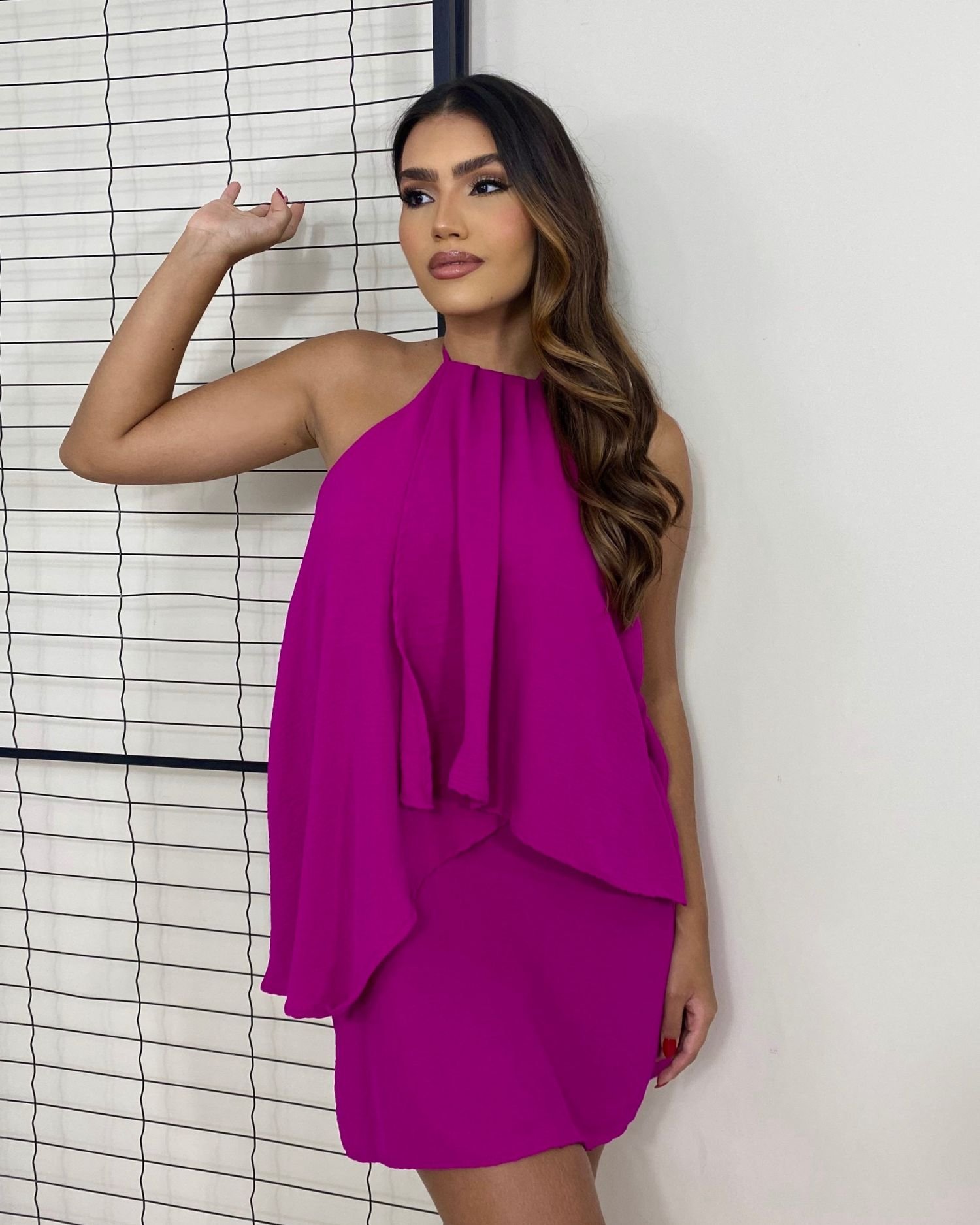 Vestido Tiffany - Fúcsia - Image 2