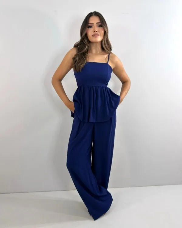 Conjunto Zendaya - Azul Marinho