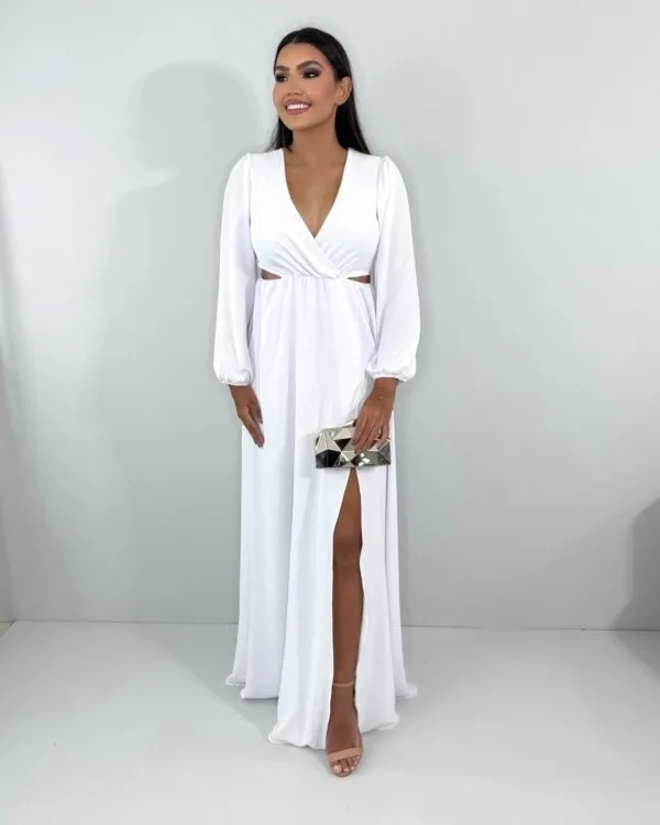 Vestido Magda - Branco