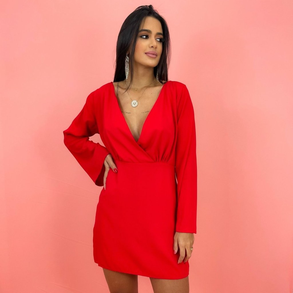 Vestido Luciana - Vermelho