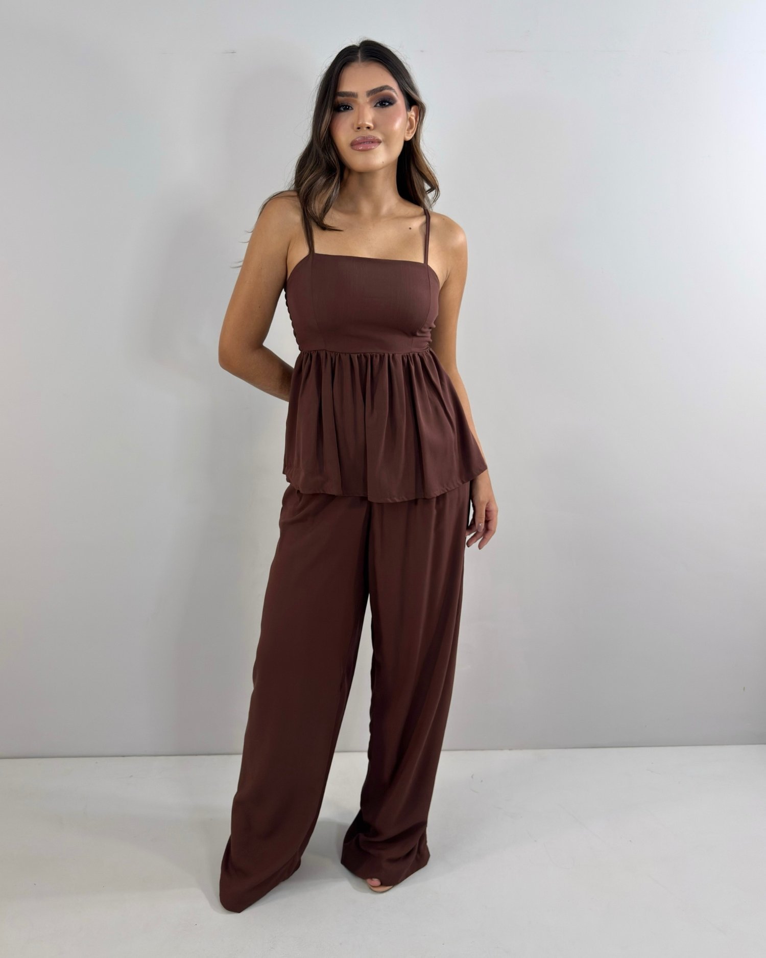 Conjunto Zendaya - Marrom - Image 1