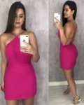 Vestido Iara – Rosa Chiclete