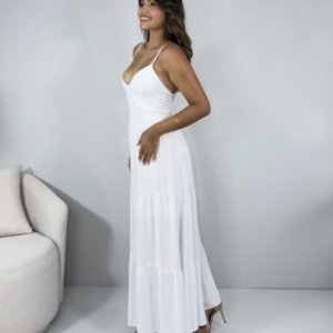 Vestido Helô - Branco - Image 3