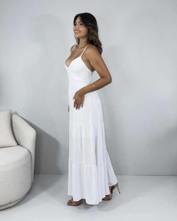 Vestido Helô - Branco
