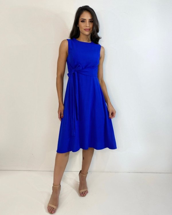 Vestido Fran - Azul Royal