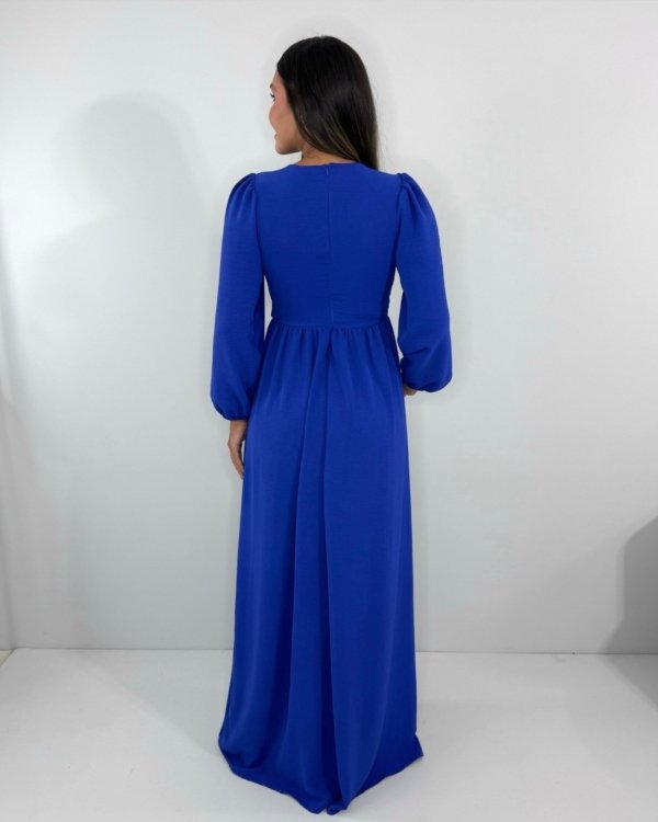Vestido Magda - Azul Royal
