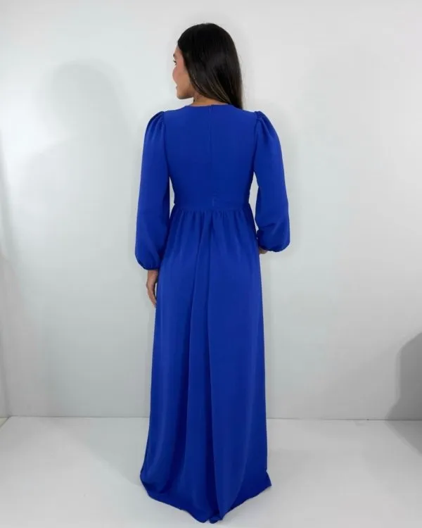Vestido Magda - Azul Royal