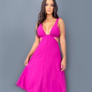 Vestido Viviane - Fúcsia - Image 1