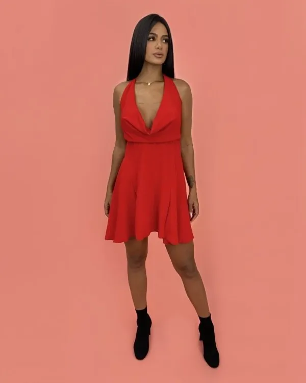 Vestido Josy - Vermelho