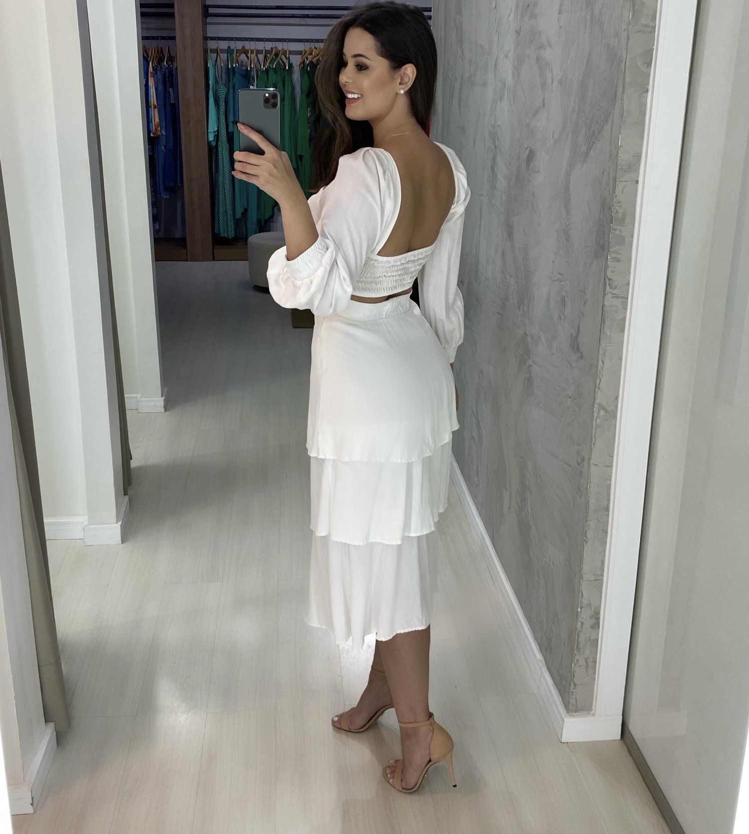 Cropped Olga - Branco - Image 2