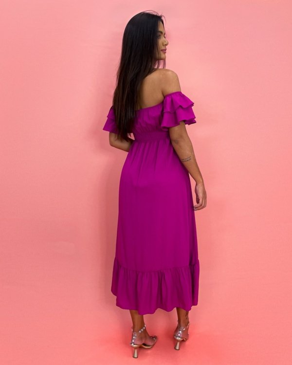 Vestido Gisele - Fúcsia