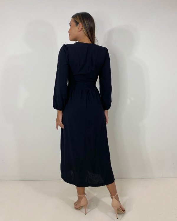 Vestido Clara - Preto