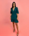 Vestido Wanda – Verde Esmeralda